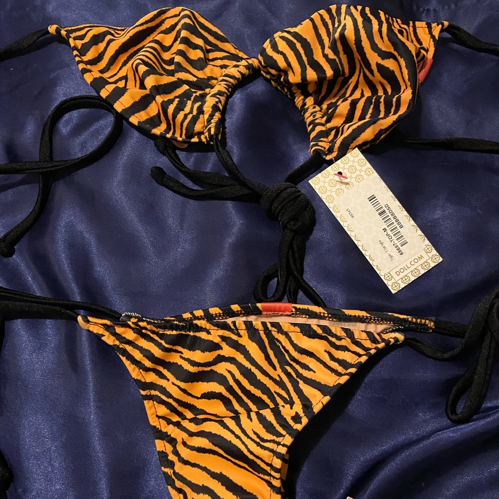 Doll swim thong bikini